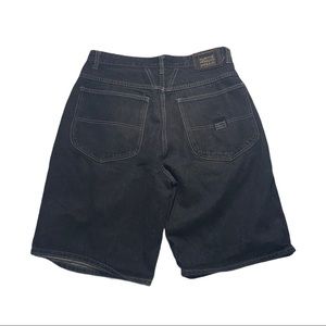 Vintage Marithe Francois Girbaud black denim short